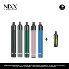 NIXX Premium Starter Set - 1 NIXX Vape Pen + 2 Refill Pods